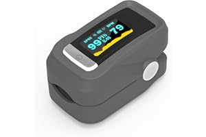 Finger Pulse Oximeter Blood Oxygen Monitor OLED display For Adults and Children, Household Blood and Oxygen Machine