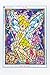 Diamond Painting Kits for Adults - Tinkerbell Stained Glass 35x50 (14x20 Inch) - 5D Round Full Drill Art Perfect for Relaxation and Home Decor