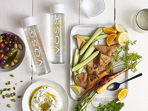 VOSS Artesian Sparkling Water, Tangerine Lemongrass, 330 ml Plastic Bottles (12 Count)