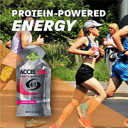 PacificHealth Accel Gel, All Natural Protein-Powered Rapid Energy Gel for Instant Energy During Intense Workouts - Box of 24, 1.3 Ounce Packets (Key Lime) - Thumbnail 3