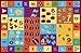Furnish my Place 740 ABC with Numbers ABC Area Rug for Kids | Educational Alphabet Letter & Numbers | Nurseries Kindergarten | Play Area | Multicolor (3'3