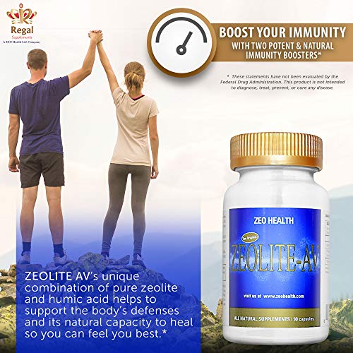 ZEOLITEAV Capsules Potent Immune System Booster with Humic Acid
