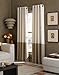 Curtainworks 1Q80370GWT Kendall Curtain Panel, 84
