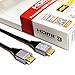 Tera Grand Premium HDMI Cable Certified 2.0-4K UltraHD with Aluminum Housing 10 ft. Black