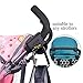 Stroller Hooks Clips, Durable Mommy Clips Hooks for Stroller to Hang Baby Diaper Bags, Purse - 2 Pack