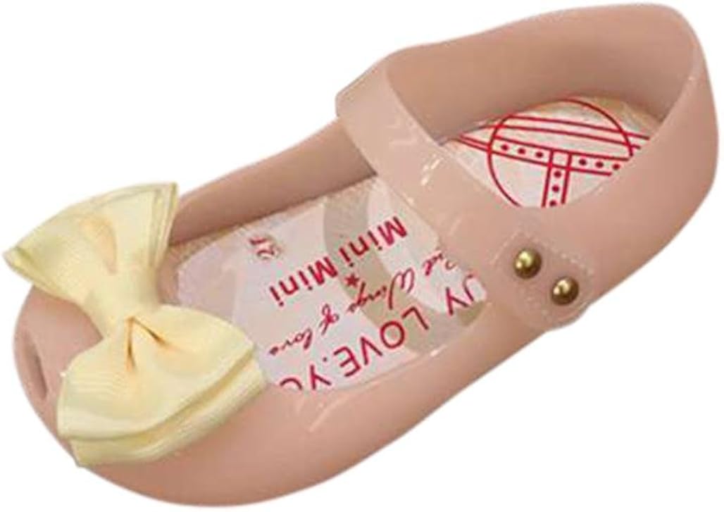 Amazon.com: Auwer Cute Toddler Baby Kids LED Luminous Jelly Sandals Lighted Soft-Soled Bow 