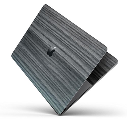 Wood Pattern Design Skinz Premium Full-Body Cover Wrap Decal Skin-Kit for the MacBook 15" Pro with Retina Display (A1398)- Dark Ebony Woodgrain
