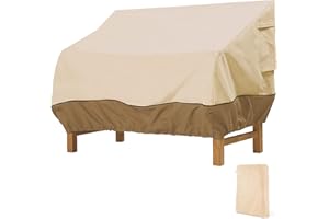 APINKHALL7 Waterproof Patio Sofa Cover Patio Loveseat Cover Patio Lounge Bench Covers Garden Loveseat Furniture Protection Co