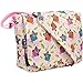 Wildkin Kids Messenger Bag for Boys and Girls, Perfect Size for Packing Items for School or Travel, 600 Denier Polyester Fabric Messenger Bags Measures 13 x 10 x 4 Inches, BPA-free (Owls)