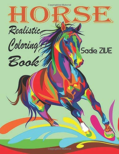 Download Amazon Com Realistic Horse Coloring Book Wonderful World Of Horses Coloring Book An Adult Coloring Book For Horse Lovers Big Book Of Horses To Color Horse Relaxation Horse Coloring Books For Adults