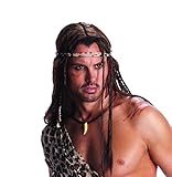 Adult TARZAN Twisted Dreds Brown Caveman Costume Wig