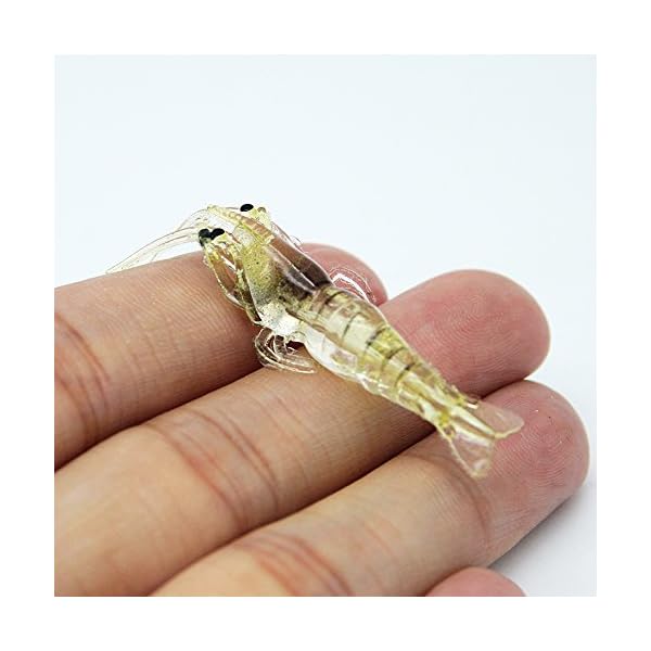 Dimart-5-pcs-Simulation-Soft-Silicone-Prawn-Shrimp-Fishing-Tackle-Lure-Baits-Gear-Beige