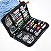 Sewing Kit Over 125 most useful SEWING SUPPLIES | 5 Nylon Threads, 35 Needles, 38 Multi Color Thread Spools & 18 Sewing Pins | Mini Compact Sewing Kit for Beginners Professionals & Emergency Repair!