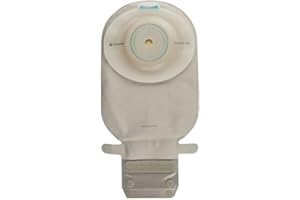 COLOPLAST SenSura Mio Soft Convex One-Piece Drainable Pouch (16715), EasiClose Wide Outlet, Transparent, Stomas Up to 1 5/16" (33mm), with Filter, (Box of 10)