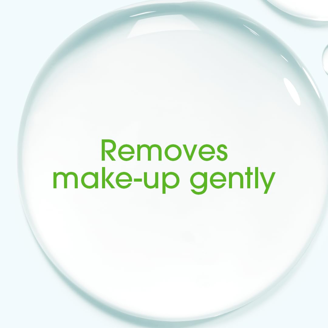 Bioderma Sbium H2O Micellar Water Pump, Cleansing and Makeup Removing Gentle Face Cleanser for Combination to Oily Skin, 16.9 Fl Oz