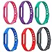 CUMILO XiaoMI Band Colorful Replacement Wristbands for XiaoMi(No Tracker)