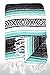 Del Mex Classic Mexican Blanket Vintage Style (Mint)