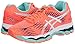 ASICS Women's Gel-Nimbus 17 Running Shoe, Flash Coral/White/Indigo Blue, 6.5 M US