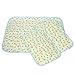 MyKazoe Waterproof Bassinet Play Yard Pad & Lap Pads - Set of 3 (Zoo Lover)