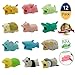 Cable Bite Cable Buddies Chewers Cable Chomper Cute Animal Bite Cable Bite Protector for iOS Charging Cable Buddies Saver Cable Biters Cable Bite Compatible with Lightning Cable (Cable bite 12 Pack)