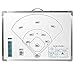 Extra Magnetic Lineup Tabs – 30 Pack Of Magnetic Label/Data Card Holders by Play Ball Situations – Includes Bonus Storage Pouch