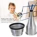 LotFancy Adjustable Cup Trumpet Mute, Aluminum Trumpet Muffler for Jazz, Trumpet Silencer for Brass