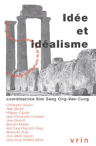 Idée et idéalisme