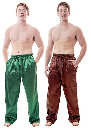 Men's Satin Lounge Pants Combo PackXLargeComboPack