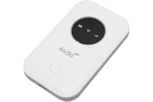ZASCHMOY Portable 4G 5G WiFi Mobile Hotspot 300Mbps HighSpeed Internet Access for Up to 10 Devices - Ideal for Travel, Busine