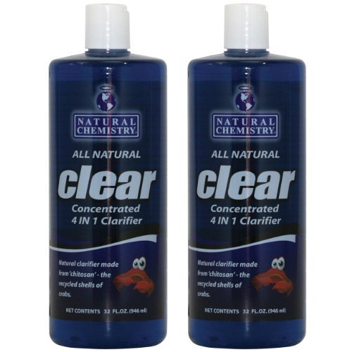 Natural Chemistry's ClearTM - (2) 1 Quart Bottles by Natural Chemistry - Pool