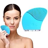 Epique Beauty Sonic Facial Cleansing System Silicone Cleanser and Exfoliating Face Brush Massager Electric Portable Rechargeable Cordless For Men and Women