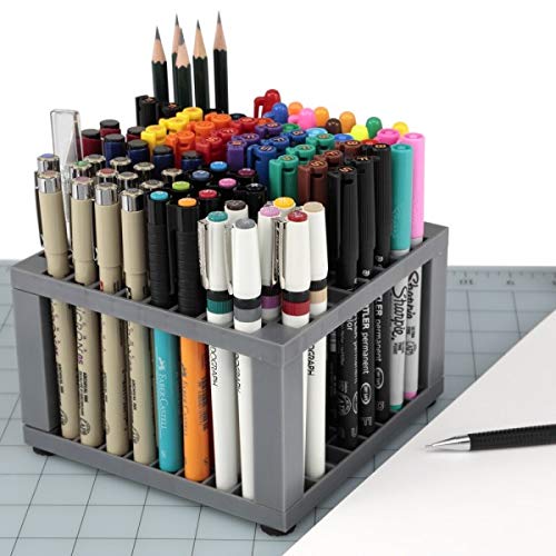 Creative Mark Brush Crate Multi Bin Paint Brush Organizer Artist