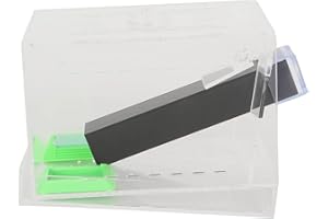 Cricket Feeder Keeper,Cricket Keeper Box for Reptiles Cage Extra Large Habitat Small Crickets Acrylic Feeding Cricket Keeper 