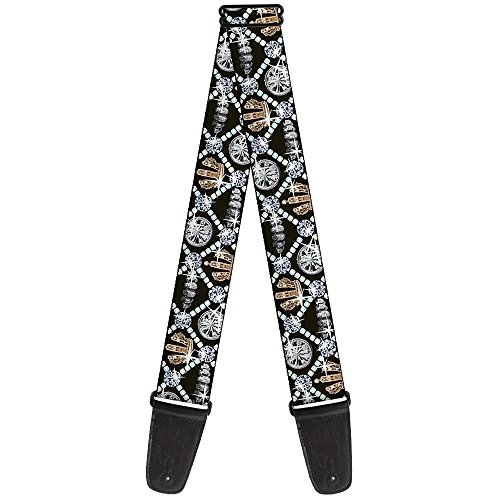 Buckle-Down Guitar Strap - Bling - 2