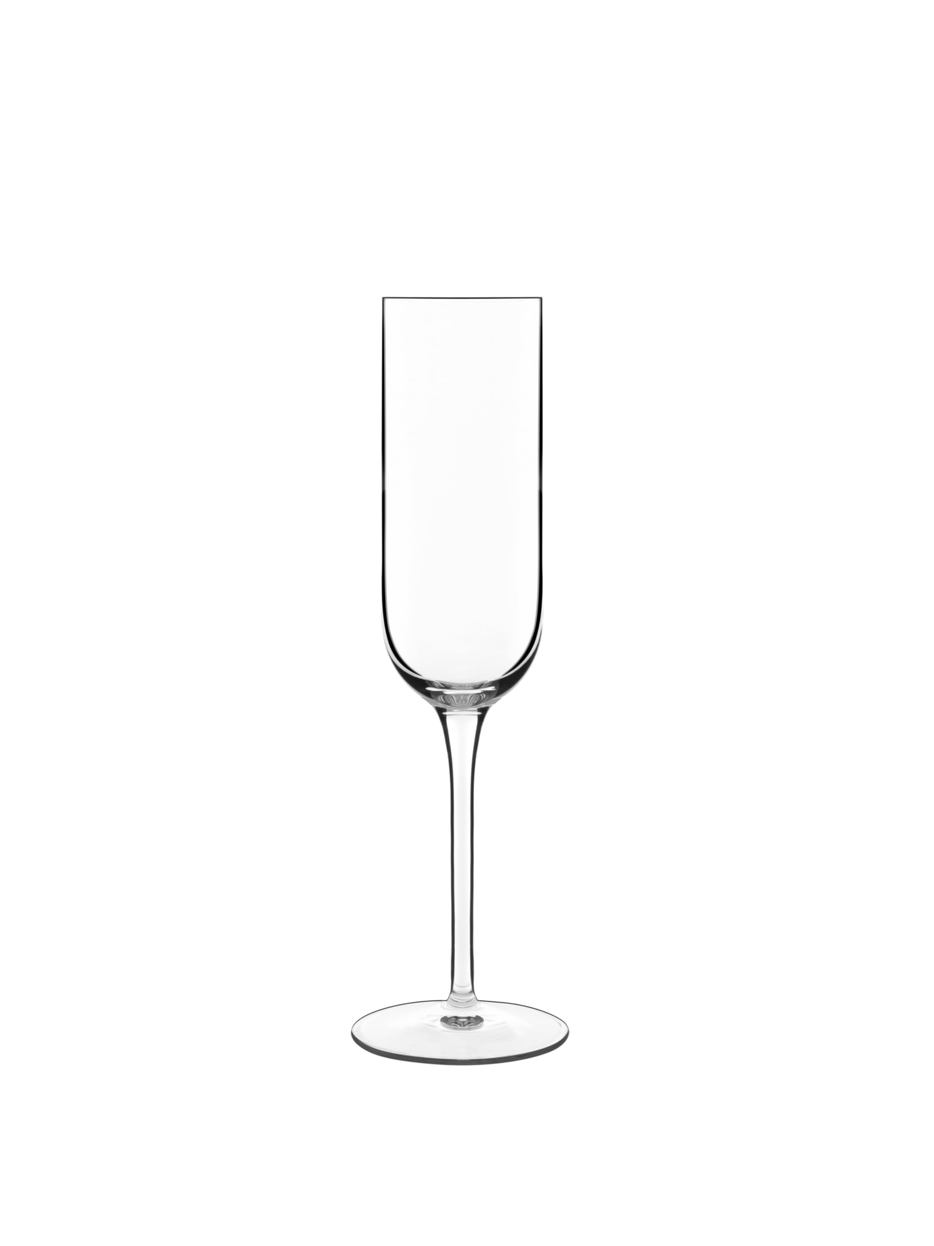 Luigi Bormioli Sublime Champagne Flutes 4 x 210ml Crystal Wine Glasses, Dishwasher Safe