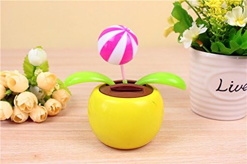 Solar swing sunflower furnishing articles