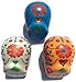 Squishies Day The Dead Sugar Skulls | Pack of 3 Large Slow Rising Dough Squishy | Jumbo Cream Scented Brilliant Colors | Celebrate Dios De Los Muertos | Great Cheap Prime Toy Package