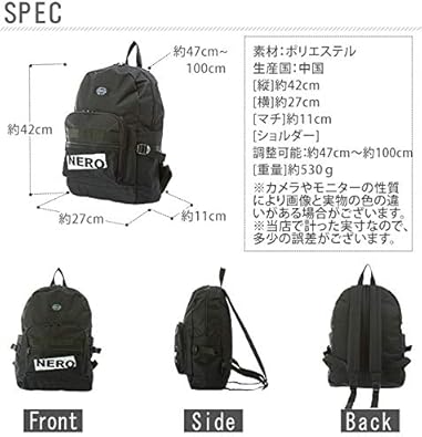 Amazon ムーマージュ ポリキャンバスロゴプリント メッシュポケット リュック Addninth アドナインス シューズ バッグ