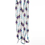 Kurt Adler 9-Feet Plastic Peacock Bead Garland