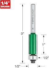 Trend Trend CraftPro Self-Guided Trimmer Router Cutter Bit 1/4 Shank 12.7mm view 3