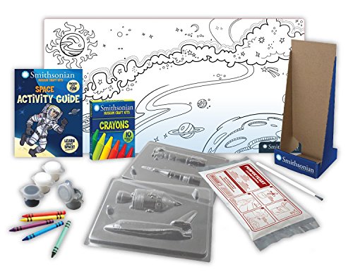 Smithsonian Space Perfect Cast Museum Cast, Paint, Display and Learn Craft Kit - Image 3
