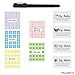 Labels for Lip Balm Tubes - Value Pack of 400 Stickers - 200 Writable & 200 Printed - Self Adhesive - Fineliner Pen Included