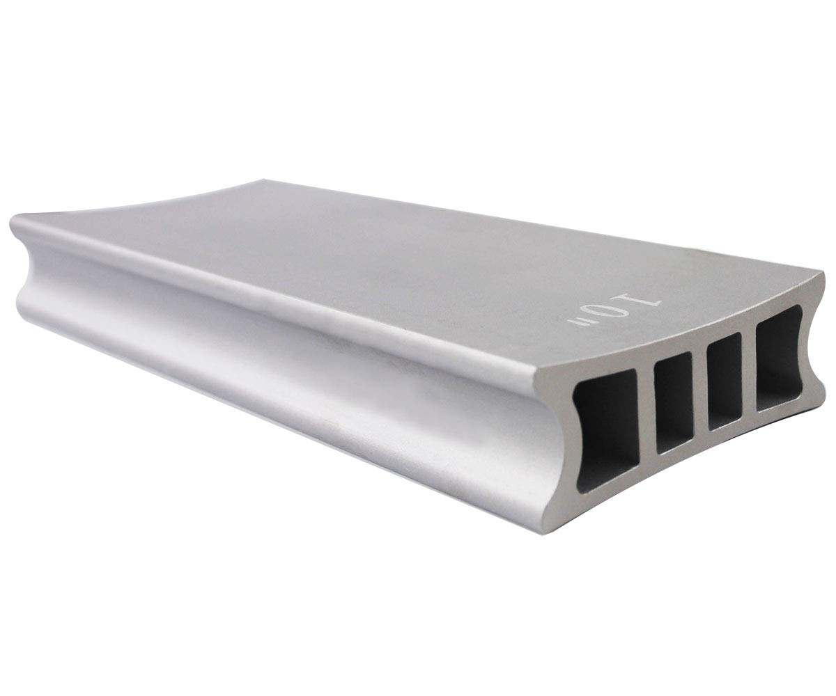 Guyker Two-Way Radius Sanding Block for Fret Leveling Fingerboard - Aluminum Sanding Beam Luthier Tool for Guitar & Bass Repair & Maintenance CNC Machined (1 Piece, Radius 10” + 14”)