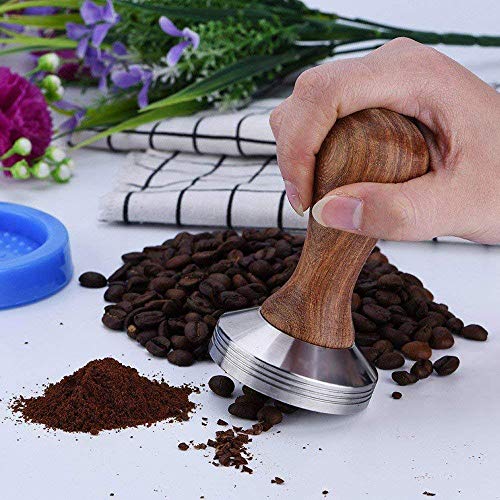 AoYan Premium Espresso Tamper - Edelstahl-Gewindeboden, Hochleistungs-Kaffeebohnenpresse Barista Tools, Barista-Set für… – Bild 7