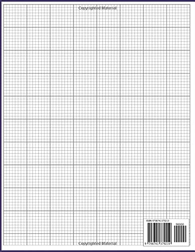 Graph Paper 14 Squares Per Inch Notebook: 14 Count Graph Paper For ...