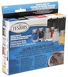 TESTOR CORPORATION 9011 6-Color Prim Acrylic Set by