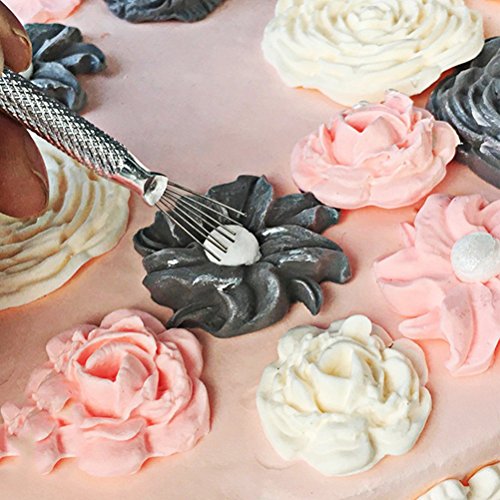 COMIART 2pcs Feather Wire Texture Tool for Clay Sculpting Texturing Modeling Tools