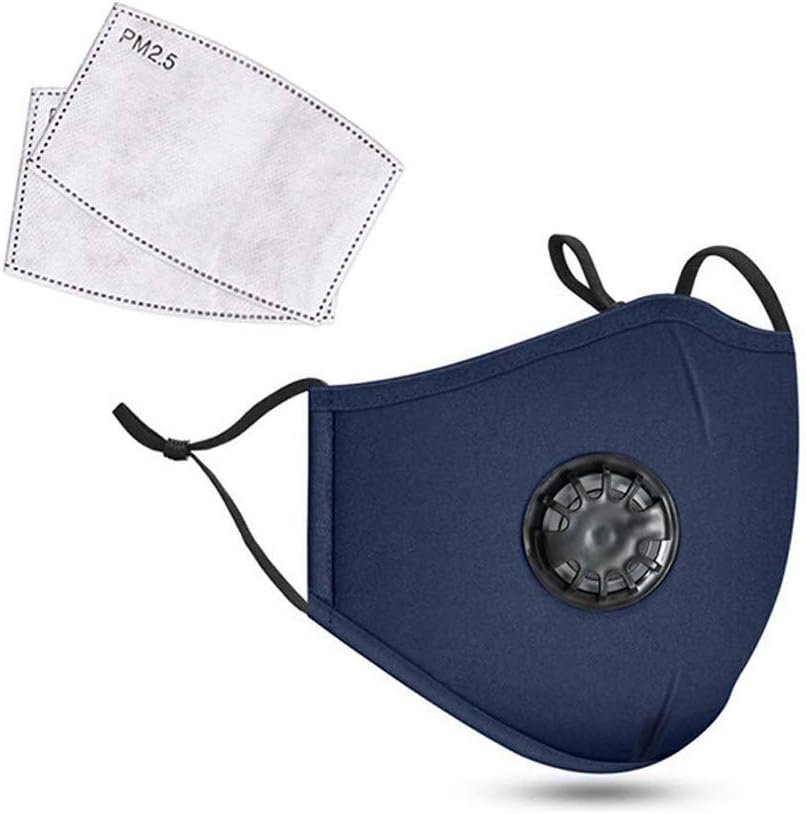 AKIMPE Face Dustproof Anti-Pollution Reusable Mouth Breathable 3-Ply New for PM2.5 Windproof Foggy Haze with gasket