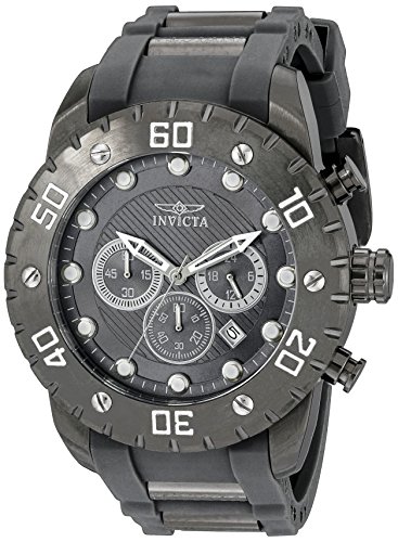 Invicta Men's 20282SYB Pro Diver Analog Display Quartz Grey Watch
