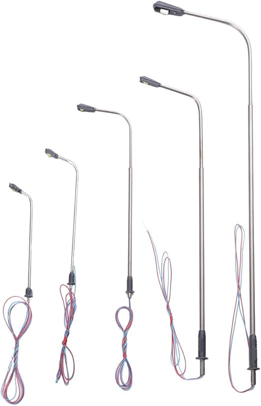 diy miniature lamp post